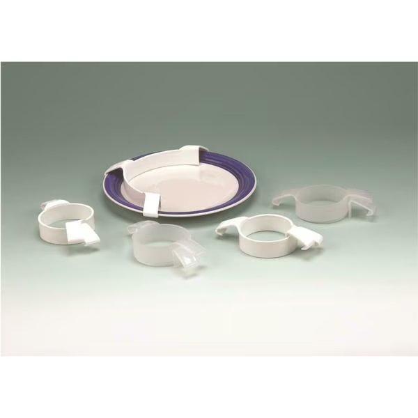 Plastic Food Bumper, White, Fabrication Enterprises, Mfr#: 62-0171